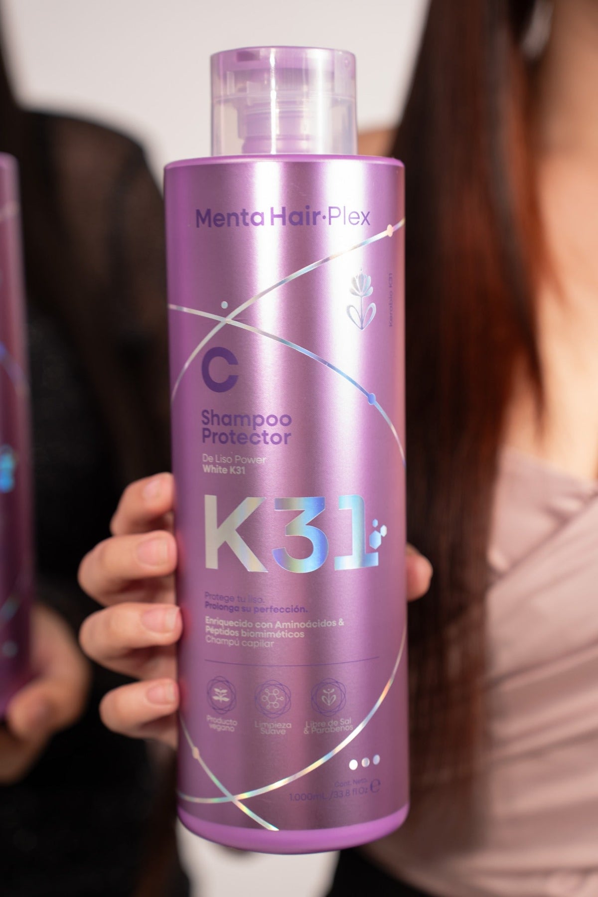 Paso C – Shampoo protector de liso K31