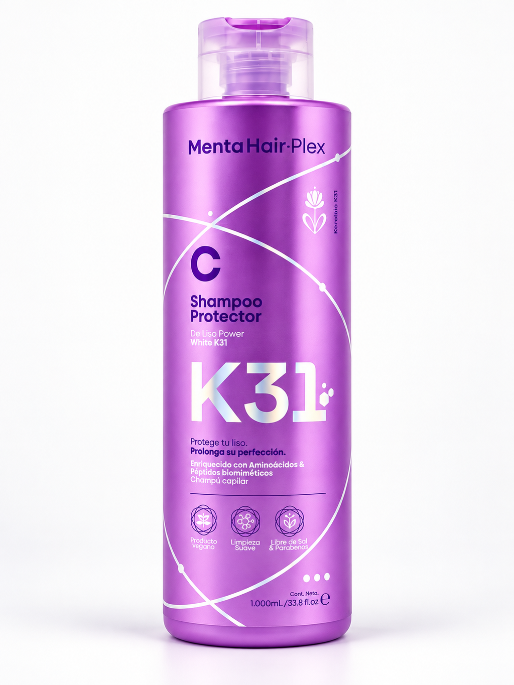 Paso C – Shampoo protector de liso K31