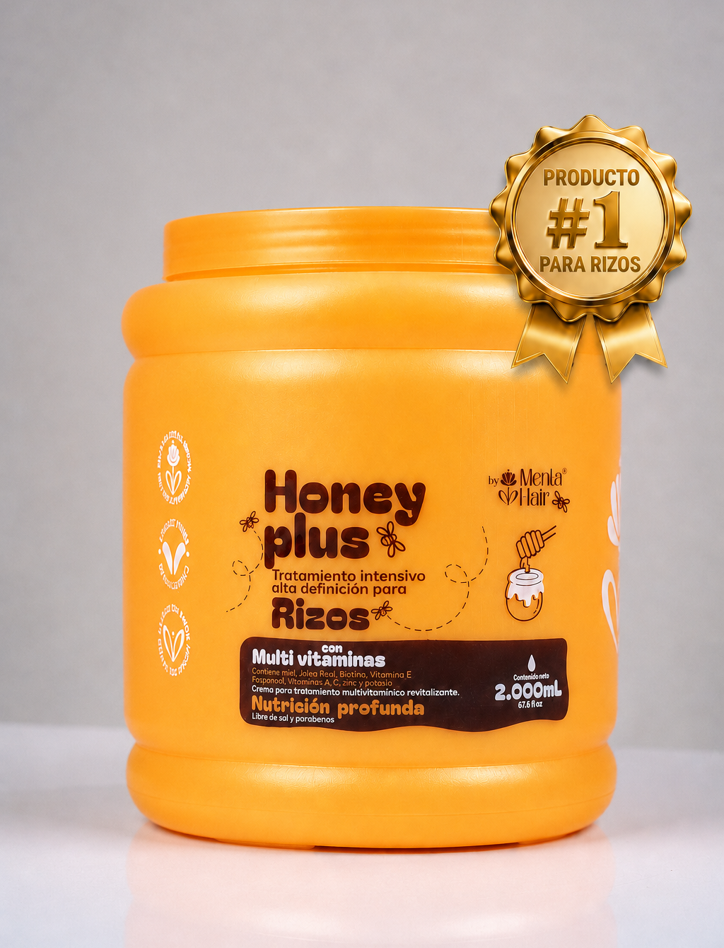 Tratamiento Bombonera Miel Capilar Honey Plus X2.000ml