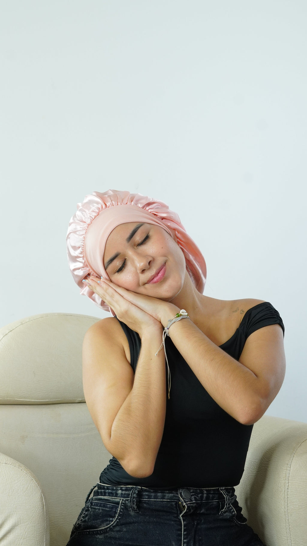 Gorro Anti - frizz de Satín