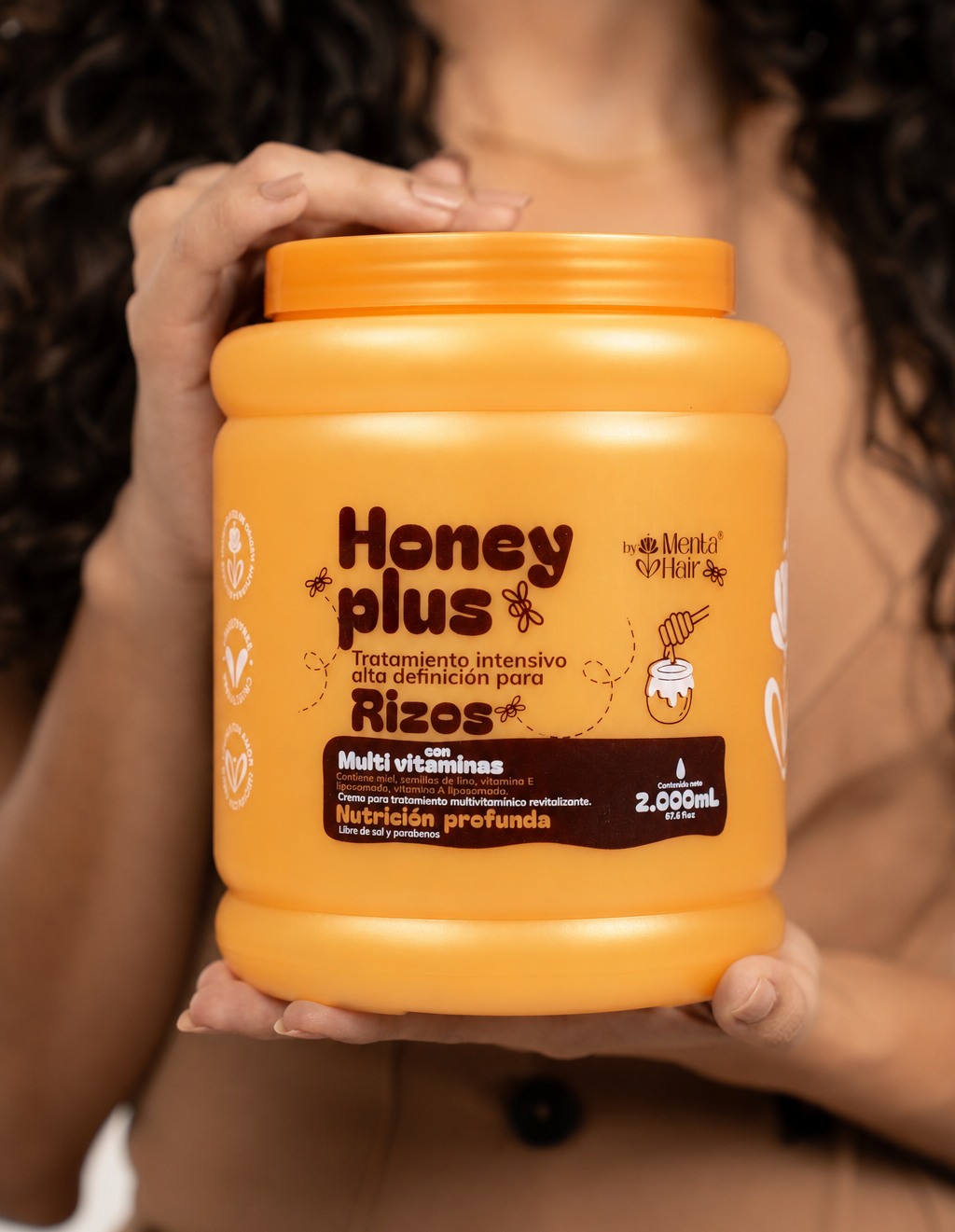 Tratamiento Bombonera Miel Capilar Honey Plus X2.000ml