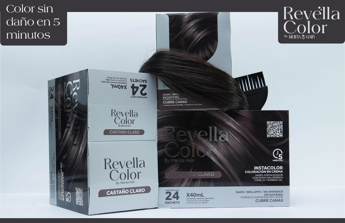 Revella Color Castaño Claro X40ml