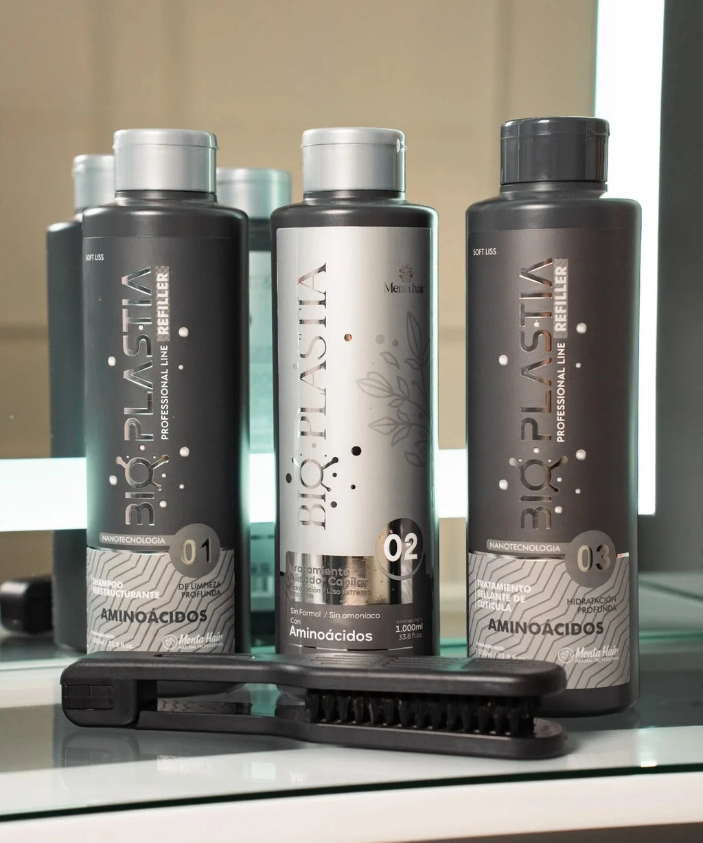Bioplastia Profesional Line Refiller Kit X3 + GRATIS Cepillo Plancha