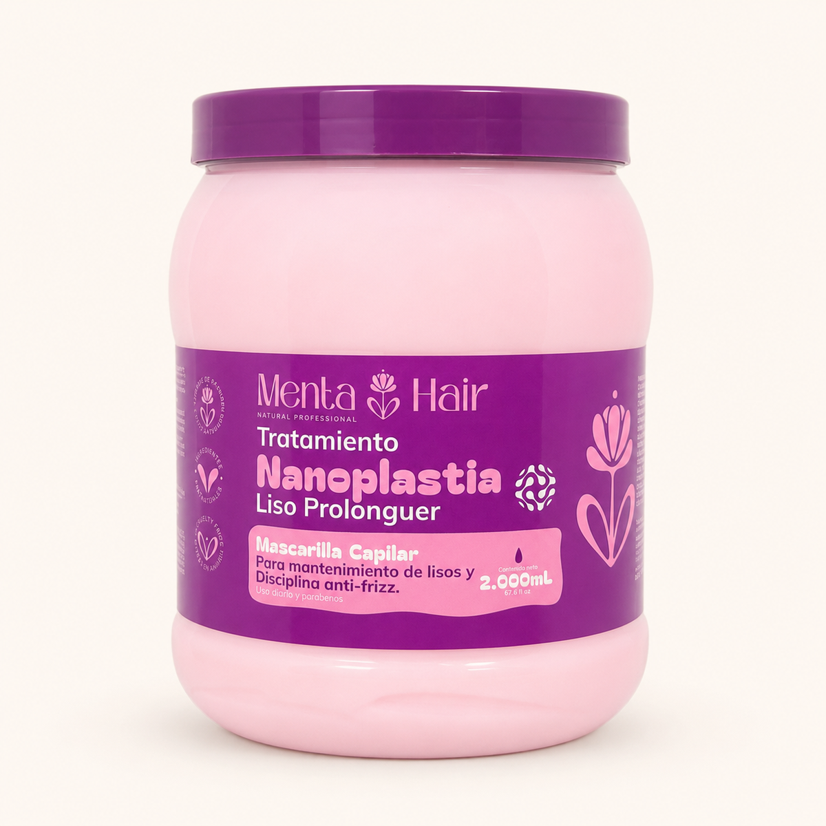 Bombonera Nanoplastia Liso Prolonguer X2.000ml