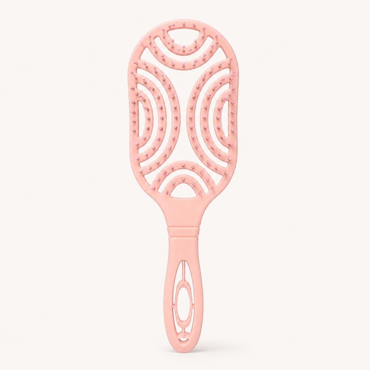 Cepillo Antinudos Suave Flexible para Cabello Frágil