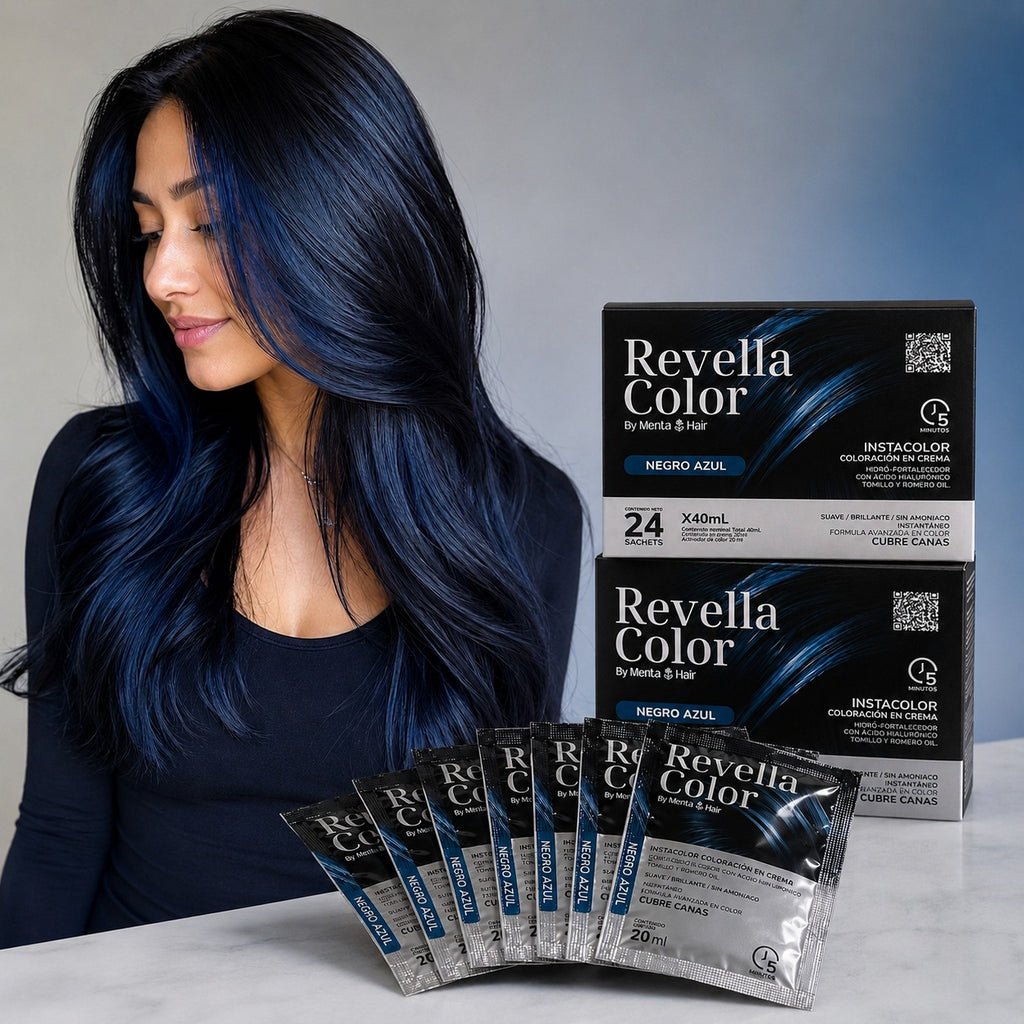 Revella Color Negro Azul X40ml