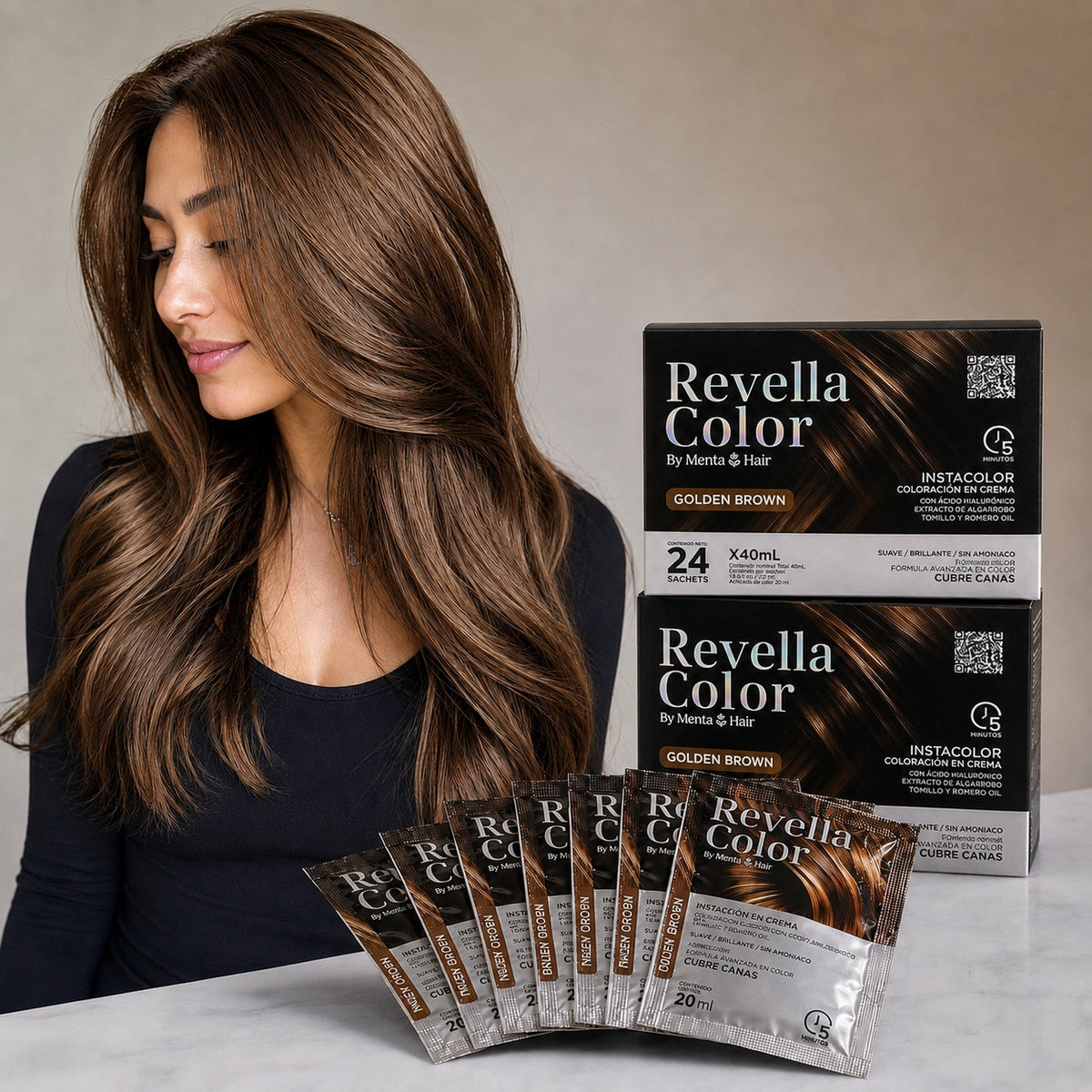 Revella Color Golden Brown X40ml