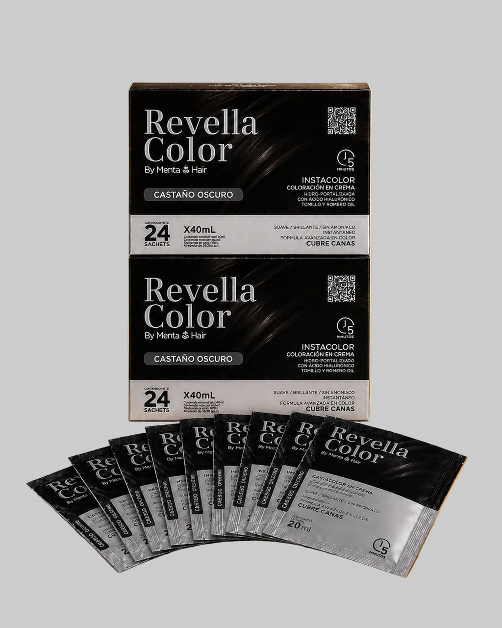 Revella Color Castaño Oscuro X40ml