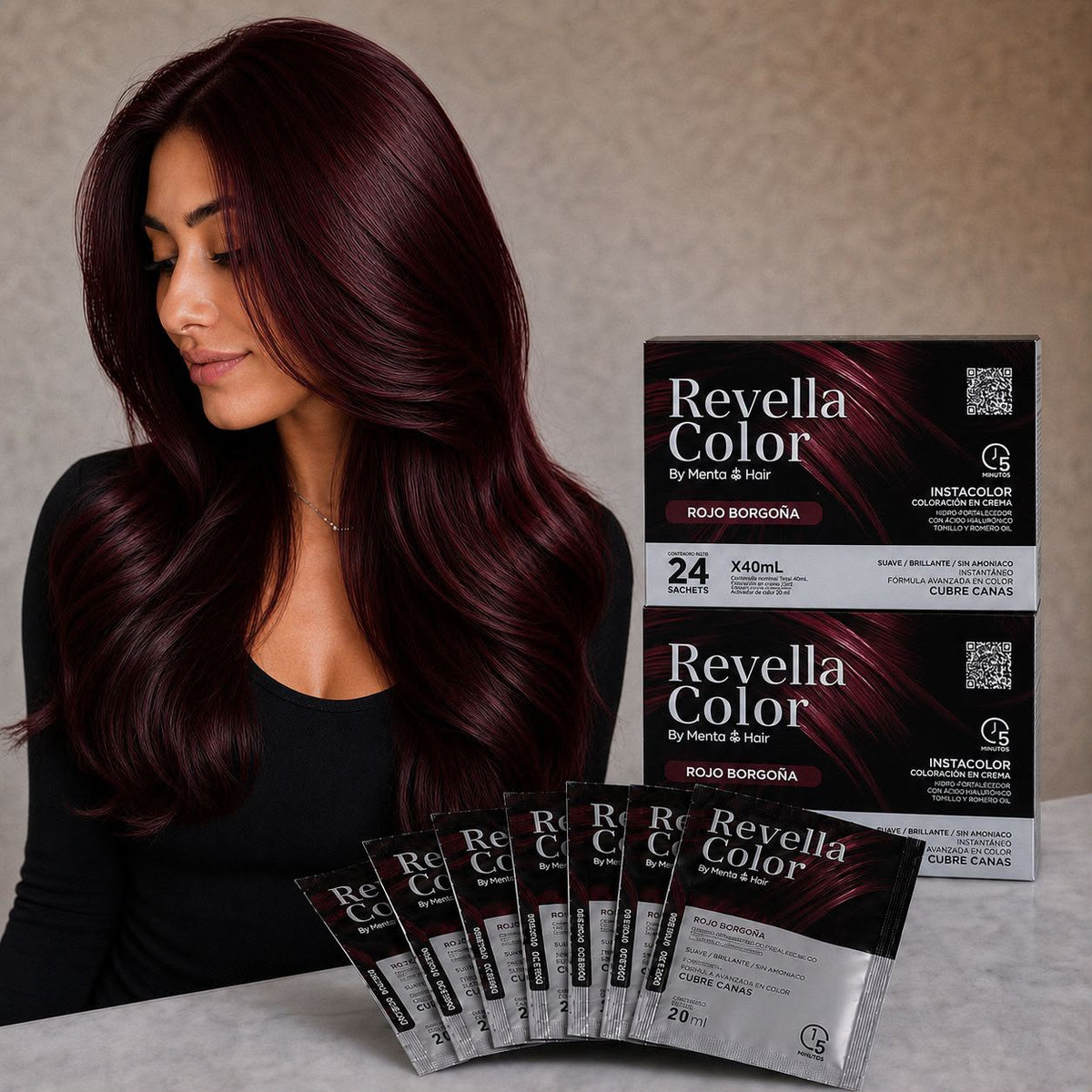 Revella Color Rojo Borgoña X40ml