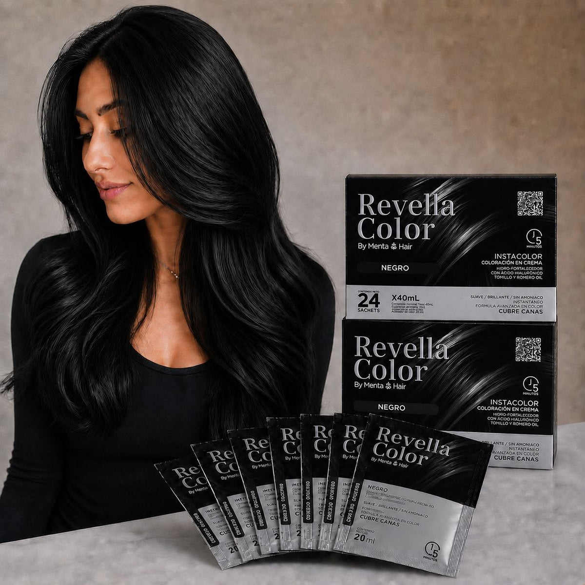 Revella Color Negro X40ml