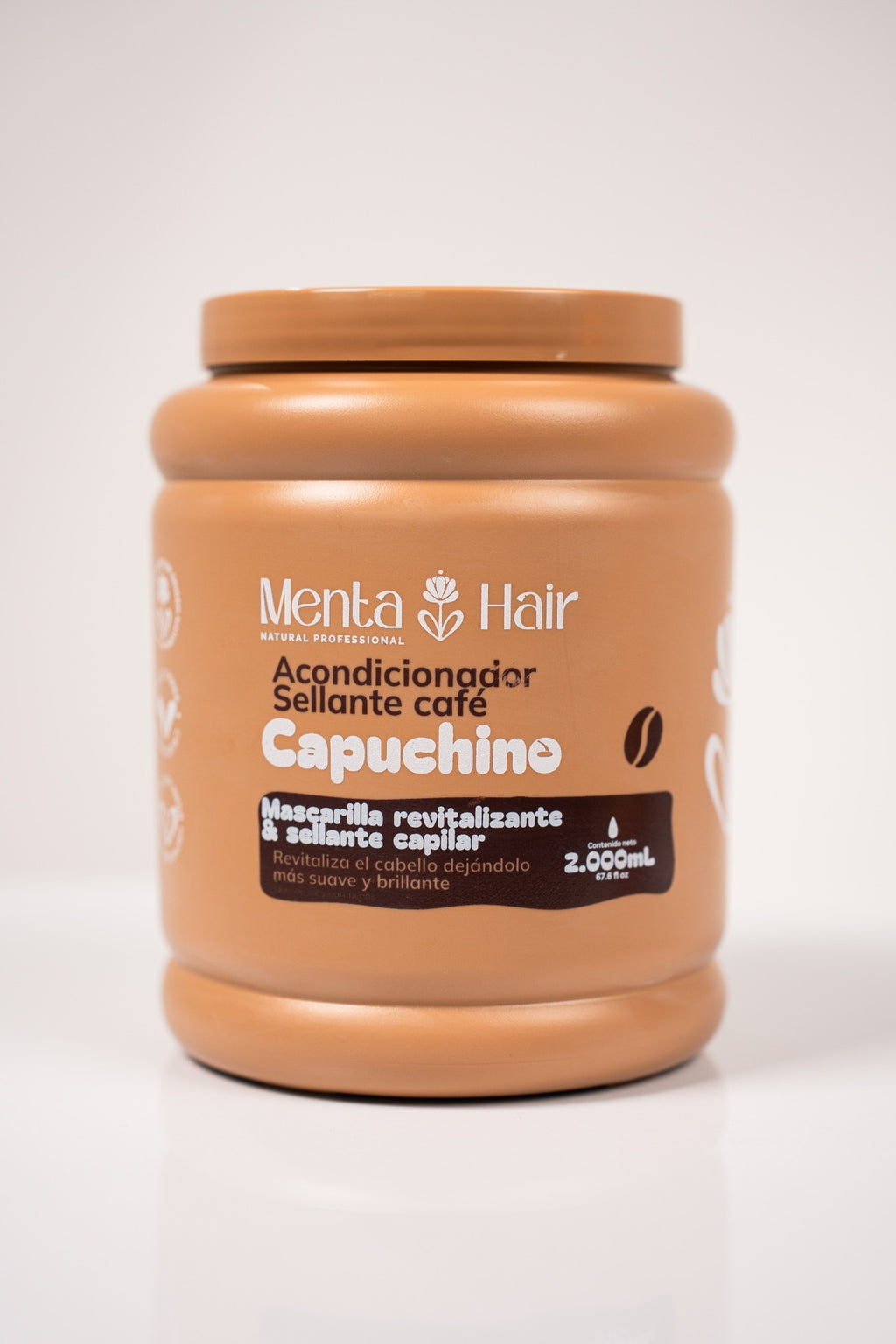 Bombonera Acondicionador Sellante Café Capuchino